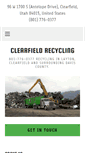 Mobile Screenshot of clearfieldrecycling.com